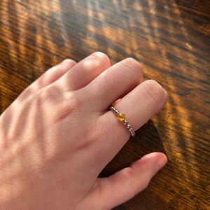 Pandora Yellow Gemstone Ring